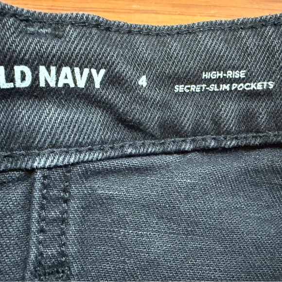 Old Navy Women's Black Button Down Skirt Size 4 - Picture 4 of 6